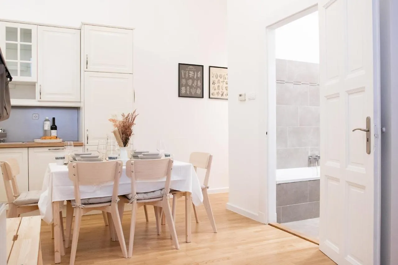 Scandi Custom 2-Bdr Apartment Budapest