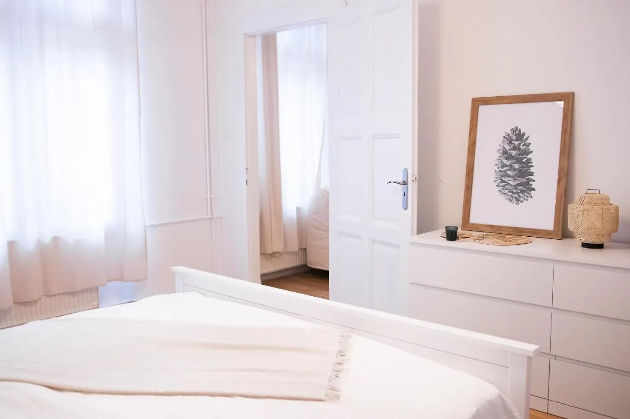 Scandi Custom 2-Bdr Apartment Budapest